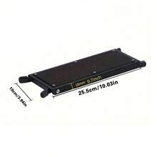 4-Level Adjustable Guitar Foot Pedal, Foldable Metal Footrest With Non-Slip Pad, Stable & Comfortable Guitar Playing & Music Practice Footstool - A - View 7