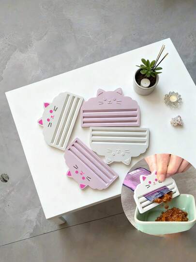 1个猫粮挤压器，有效挤出包装袋中剩余的猫粮，最大限度减少浪费，是注重清洁和使用便捷性的猫主人的理想之选。这款挤压器适用于各种猫粮包装袋，采用耐用塑料材质，易于清洗。