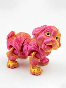 1pc Model Toy & New Year Gift (Random Eye Color, Random Rainbow Color), Suitable For Christmas, Halloween, Mother's Day, Children's Day, Birthday Gifts And Party Favors - 狗 - 查看 6