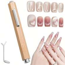 1个/2个四合一强力猫眼凝胶美甲磁铁，多功能UV凝胶指甲油花朵美甲工具磁性棒，适用于家庭美甲沙龙DIY，美甲用品，美甲工具，美甲工具，返校季，指甲护理，美甲工具，美甲贴纸工具，美甲修脚工具 - 彩色 - 查看 14