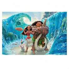 asmodee Bộ banner và phông nền theo chủ đề, chất liệu cao su màu xanh kim loại, thích hợp cho tiệc sinh nhật theo chủ đề. - Bộ phông nền biểu ngữ - Xem 7