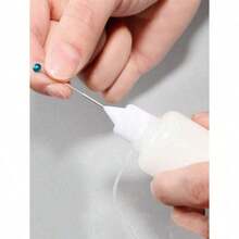 1/3Pcs 30ml Empty Glue Bottle With Needle Precision Tip Applicator Bottle, Refillable, Liquid Dispensing Bottle Drip Bottle, Easy-Squeeze Applicator For Paper Quilling DIY Craft School - 無色 - 查看 3
