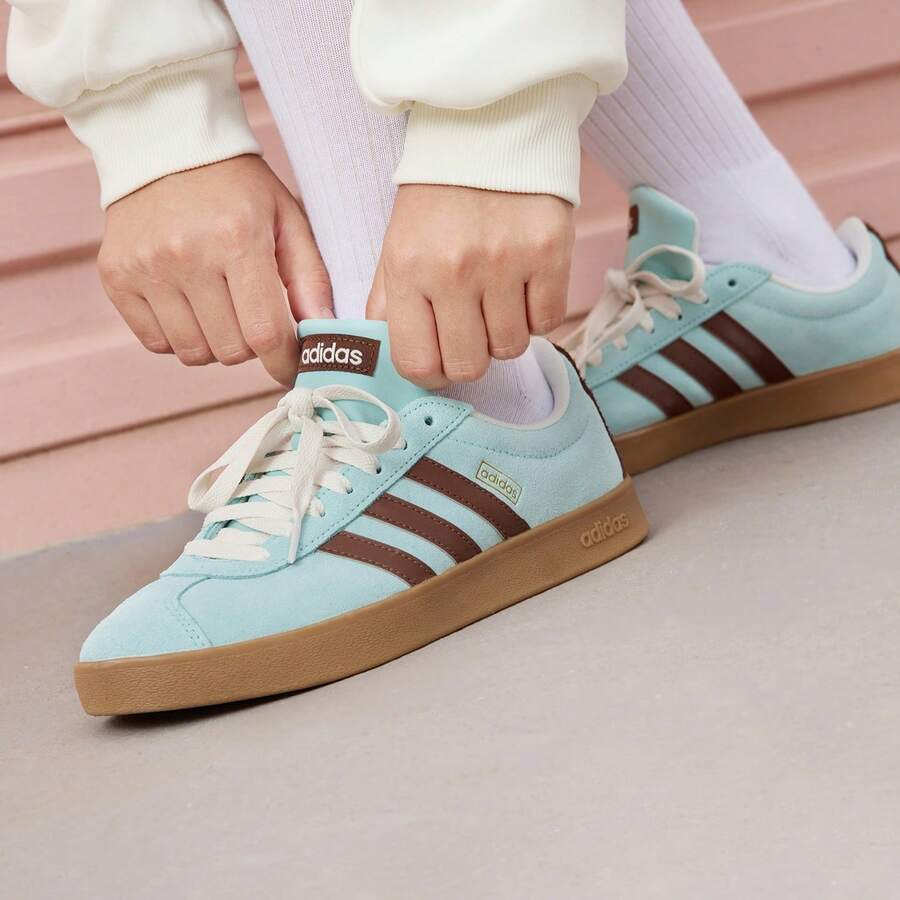 Giày thể thao cổ điển VL COURT CLASSIC "T-Toe" kiểu retro, giày thường ngày. - Màu xanh bạc hà - Xem 1