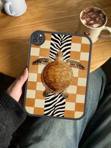 1 chiếc ốp lưng máy tính bảng chống rơi dễ thương họa tiết ngựa vằn và rùa, tích hợp lớp bảo vệ dày 360° chống sốc, tương thích với iPad thế hệ thứ 10 10.9 inch, ốp bảo vệ bằng da di động cho máy tính bảng 10.2 inch. - Nhiều màu - Xem 5