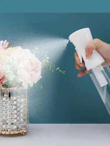 3pcs/1pc Transparent Refillable Spray Bottle, Creative Kitchen Oil Sprayer Fine Mist Condiment Bottle, Plastic Spray Bottle For Air Fryer, Olive Oil, Plants, Travel, Water, Face, Gardening, Hair, Alcohol Disinfection And Other Liquids, Outdoor Barbecue Cooking Pressure Sprayer - Multicolor - View 6