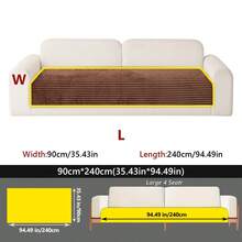 1PC Modern Minimalist Flannel Straight Stripe Sofa Cushion, Pet-Friendly 1-4 Seater Modular Sofa Protector, Suitable For Living Room, Bedroom, Study Decor, Machine-Washable Sofa Slipcover. - Multicolor - View 15