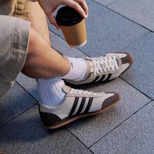 Adidas VS JOG 2.0 “冰淇淋T字形运动鞋” 男士轻便休闲运动鞋，送给男朋友的绝佳礼物 - 杏色 - 查看 7