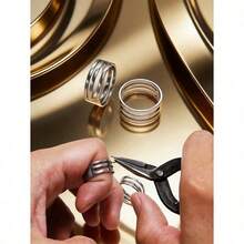 1/5/10pcs Open Jump Rings, Convenient Split Rings Suitable For Jewelry Making, Bracelets, Necklaces - 彩色 - 查看 7