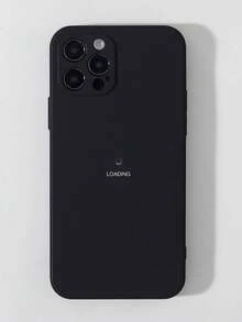 1pc Minimalist Loading Pattern Protective Phone Case, Soft Shock-Proof Full Coverage Case With Precise Cutouts, Practical Multifunctional Design For IPhone 17/Air 16/15/14/13/12/11/Pro/ProMax/X/XR/XS/XSMAX/7/8/PLUS - Multicolor - View 2
