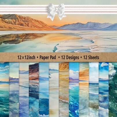 12x12 Inch Scrapbook Paper Pad 12 Sheets 12 Vintage Floral Designs Craft Paper For Scrapbooking Card Making Journaling Decoration Art Projects With Peony Rose Patterns Scrapbook Supplies For Craft Enthusiasts Beginners And Professionals