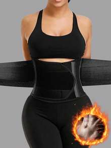1 buc Centură sport pentru femei, Centură modelatoare pentru talie, Centură pentru saună, Centură sport fitness, Centură modelatoare pentru talie, Centură pentru subțierea taliei, Antrenor abdominal - Multicolor - Vizualizare 4
