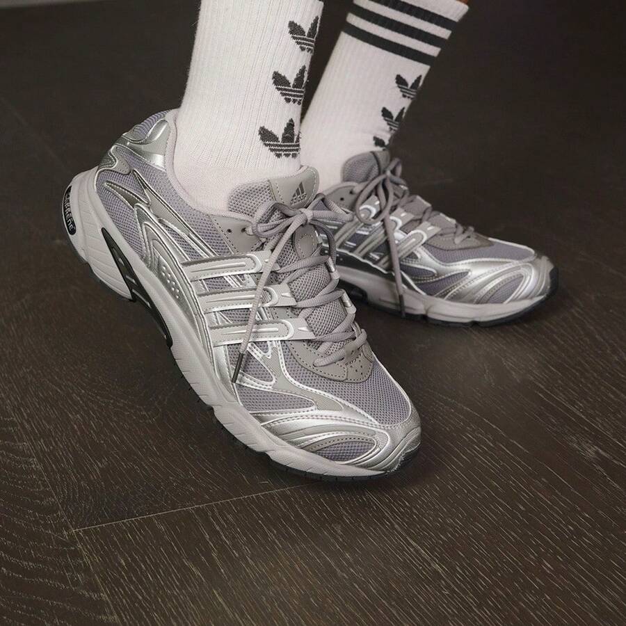 Giày thể thao nam cổ điển TEMPER RUN 2 "Waveshoe" kiểu dáng lưới, đế dày. - Xám - Xem 1