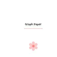 Graph Paper 8x5 100 pages - como en la foto - Ver 4
