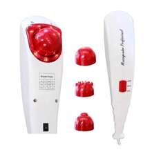 Massageador Elétrico Profissional Vibratório Com Infravermelho (6003) - Branco - Visão 7