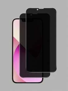 Bộ 2 miếng dán màn hình cường lực chống nhìn trộm, tương thích với các thiết bị Apple, chống trầy xước, chống va đập, lớp phủ chống dầu, cảm ứng mượt mà, phù hợp với các dòng máy Apple X/XR/11/12/13/14/15/16/16Plus/16Pro/16ProMax/16e/17/17 Air/17 Pro/17 Pro Max/17e. - màu đen - Xem 26