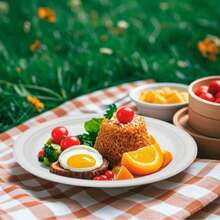 10/50个装 6/8英寸厚 高档甘蔗纤维纸盘 - 可重复使用、防漏、一次性，适合庆祝活动 - 彩色 - 查看 9