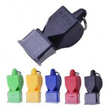 1 pièce Sifflet de renard pour sports de plein air, arbitre, sauvetage avec protection des dents. Sifflet aigu pour match et entraînement de volleyball, basket-ball, football - Multicolore - Voir 3