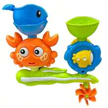 Children's Interactive Suction Cup Bath Toys Set - Durable ABS Material, Multi-Color Options, Improve Hands-On Ability And Fun - Multicolor - View 11