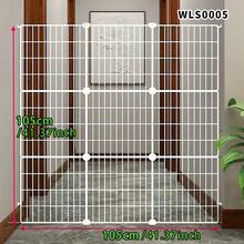 Cat Barrier Gate, Pet Fence, Indoor Cat Isolation Barrier, Cat Blocking Board - Multicolor - View 5