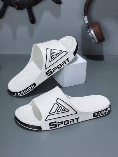 Men's Slippers, Fashionable & Durable For Outdoor Wear, Soft & Thick Sole With Strong Grip For Indoor & Home Use, Summer