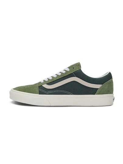 Vans Men's And Women's Old Skool Retro Washed Distressed Low-Top Sneakers, Couple's Sports Casual Shoes VN000CR5CJH