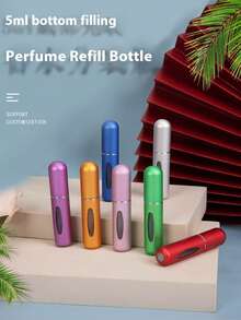 5ml Portable Refillable Perfume Atomizer Bottle, Bottom Spray Bottle For Travel And Commute - 5ml Dispensing Bottles - View 13