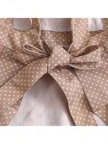 1 pieza Delantal de lona con estampado floral y capucha - Adecuado para chefs, camareros y trabajadores de cocina, evita salpicaduras de aceite, impermeable, fácil de limpiar, herramienta y accesorio de cocina esencial para entusiastas de la cocina - Ver 3