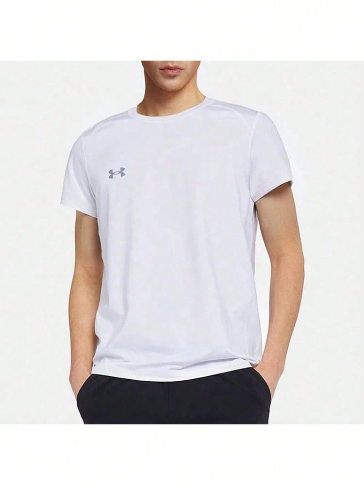 Under Armour 男士 2026 春季新款运动健身训练时尚休闲短袖T恤 23500506-100 - 白色 - 查看 1