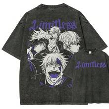 12 Washed Unisex T-Shirt - Black - View 1