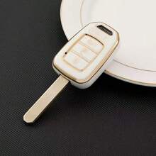 Premium Car Key Fob Case Cover , Full Protection Key Shell Compatible With Honda Accord, Fit, Crider, Integra, Stylish Auto Key Holder With Keychain, Universal Fit For Men And Women, Shockproof Anti-Scratch Full Coverage Key Protector, Soft Material Car Key Accessories, Fashion Design Vehicle Key Shell, Perfect Replacement For Original Key Cover, Exquisite Workmanship Auto Key Case For Daily Use, Ideal Gift For Car Owners. - Z4 Single Shell - View 9