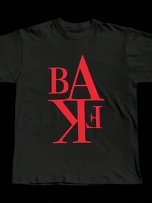 Nettspend BAFK Invert Tour Merch T-Shirt Tee Xaviersobased Osamason Underground Rap - màu đen - Xem 1