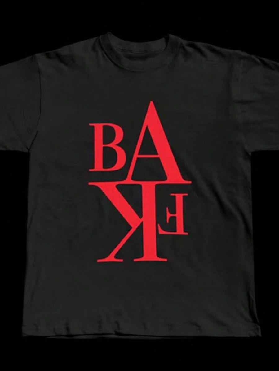 Nettspend BAFK Invert Tour Merch T-Shirt Tee Xaviersobased Osamason Underground Rap - màu đen - Xem 1