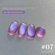 MIANEL GEL MIANEL 12ml 2026 New Arrival Best-Selling Fruit Cat Eye Gel Nail Polish, Glass Bead Nail Polish, Whitening Gel Nail Polish, UV Lamp Nail Art Supplies, Blue Nails, Green Nails, Pink Nails - Multicolor - View 9