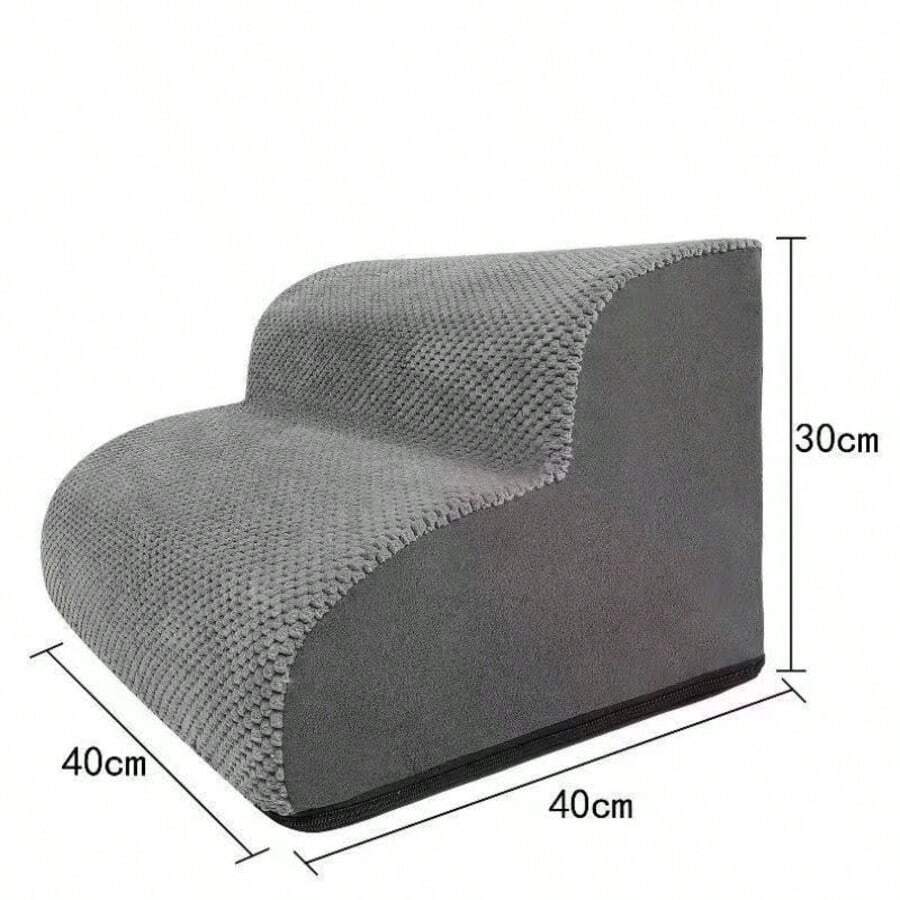 Escaleras para mascotas, escalones para cama de perro antideslizantes, rampa, desmontable y lavable para perros pequeños y ancianos, escaleras para perros para cama y sofá, adecuado para poodle, corgi, gatos - Multicolor - Ver 1