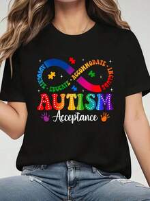 Women T-Shirts - Black - View 1