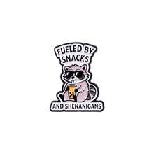 Cartoon Raccoon Quotes Soft Enamel Pin Women Lapel Pins For Backpack Men Brooch On Clothes Jewelry Badges Accessories Gifts - Black - View 23