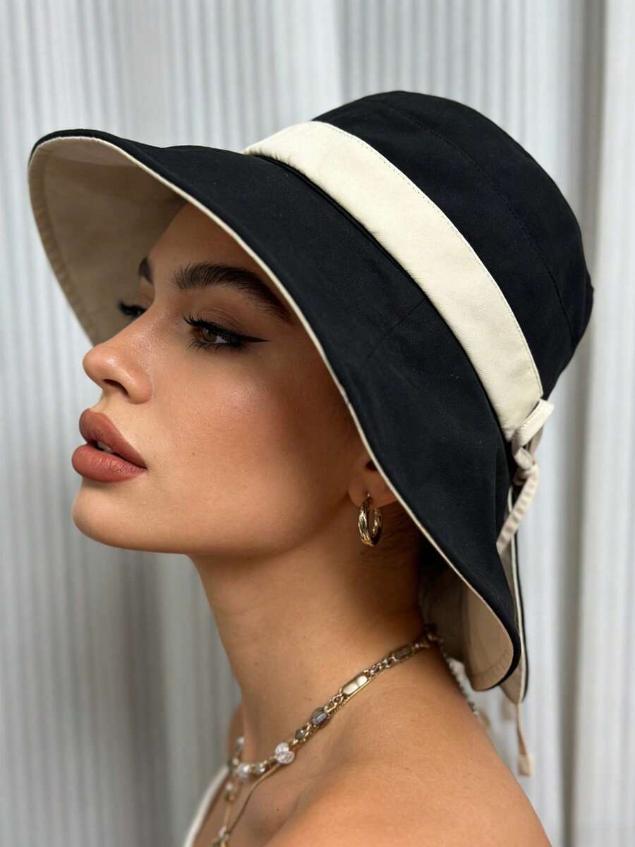 1顶UPF50+女士遮阳帽，多功能休闲钓鱼帽，适合户外、运动、骑行、徒步、海滩防晒，夏季适用 - 彩色 - 查看 1