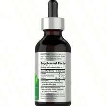 Horbäach Liquid Chlorophyll Drops |   2 Oz |   Vegan, Non-GMO, And Gluten Free Formula |   Natural Peppermint Flavor - 1PCS - 查看 4