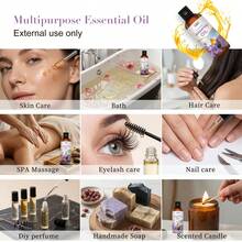 100ml/30ml Lavender Fragrance Essential Oil, Gardenia Essential Oil, Suitable For Aroma Diffuser, Humidifier, Soap/Candle Making, Unisex, Ideal Gift - Lavender Essential Oil - View 9