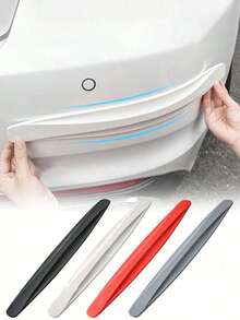 [Bảo vệ thân xe] Bộ 2 sản phẩm: Dải chống va chạm cản trước và sau, miếng dán chống trầy xước bản rộng, bảo vệ chống va chạm cửa xe. - A - Xem 1