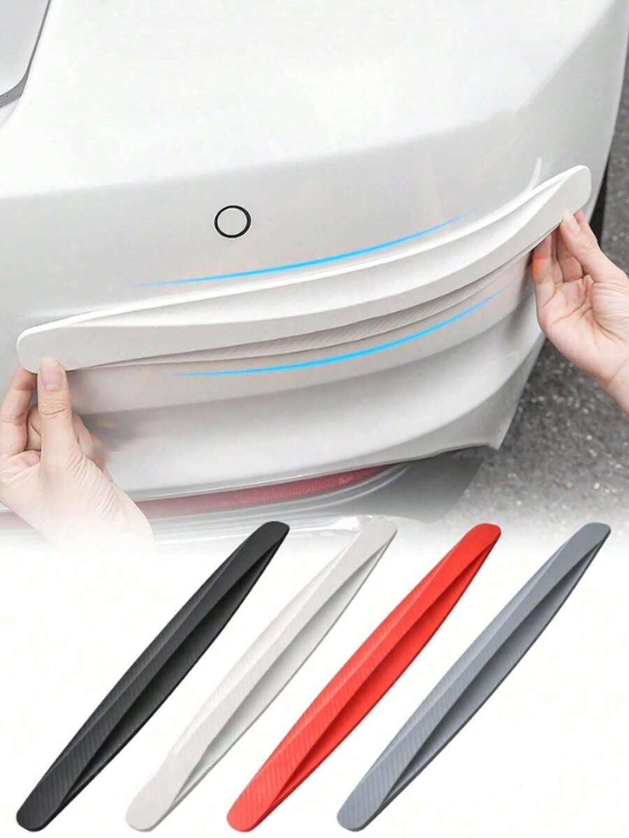 [Bảo vệ thân xe] Bộ 2 sản phẩm: Dải chống va chạm cản trước và sau, miếng dán chống trầy xước bản rộng, bảo vệ chống va chạm cửa xe. - A - Xem 1