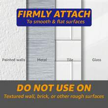 16 Pairs 1x4 Inch Heavy Duty Adhesive Hook And Loop Strips Double Sided Fastener Tape For School Classroom Office Home Use Black - 1 - 查看 5