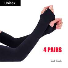1-5 đôi ống tay chống tia UV unisex, ôm sát, thích hợp cho chơi golf, bóng rổ, đạp xe, câu cá, lái xe, chạy bộ, chèo thuyền, làm vườn, v.v. - Nhiều kiểu dáng - Xem 24