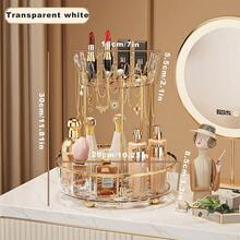 Cosmetic Storage Box & Rack - طبقتان بيضاء - مشاهدة 4