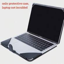 Premium Leather Pro/Air Protective Case - Magnetic Closure Design, Scratch-Resistant, Soft Touch, Slim Professional Fit For Work And Commute - View 5
