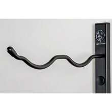 VintageView Wall Series- 6 Bottle Wall Mounted Wine Rack Satin Black Stylish Modern Wine Storage with Label Forward Design  855595 - Negro satinado - Ver 2