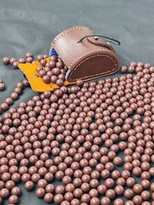 100/300/500pcs 9mm(0.35in) Random Color Outdoor Hard Clay Airsoft Pellets, Suitable For Throwing Practice - Multicolor - View 7