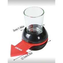 1pc Party Drinking Arrow Spin Game Set With Cups, Christmas & Valentine's Day Gift - Multicolor - View 6