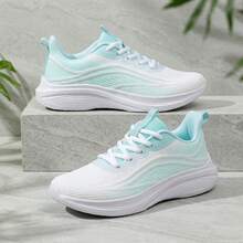 Women Running Shoes - Green - View 1