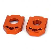 JFG RACING Bộ căng xích trục sau CNC điều chỉnh được cho xe mô tô địa hình EXC SX XCF 125-450 màu cam - A - Xem 8